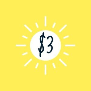 $3 Unlisted Item